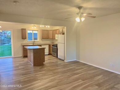 Living Area and Open to Kitchen