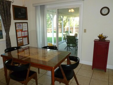 Dining room - slider to covered patio