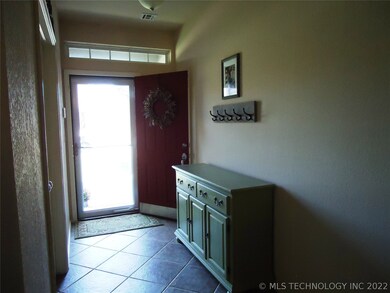 Front door faces south.  Lots of light in entry wi
