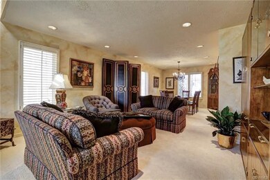 Living Room to Dining Room View