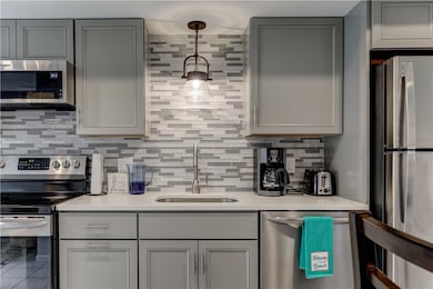 New kitchen with new appliances