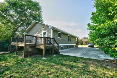 Back of House and Huge Patio!
