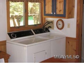 Handy laundry area