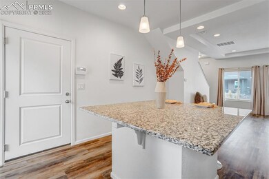 Extended kitchen island