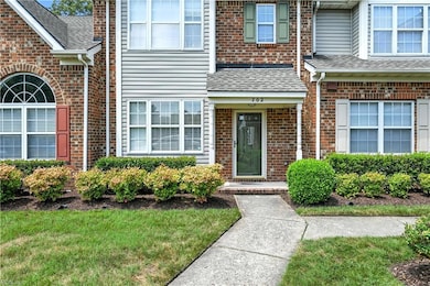 Covered front porch entrance!