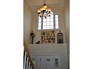 Entry. Natural light floods the center of the home