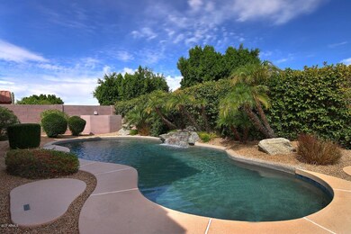 Pebble Tec Pool w/ Water Feature