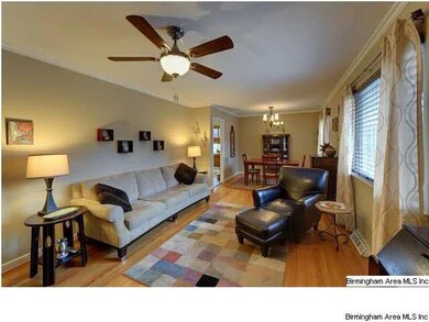 So fresh and bright, formal living looking toward 