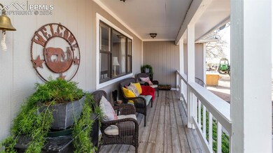 View of front porch