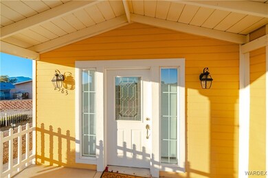 Property entrance featuring a porch