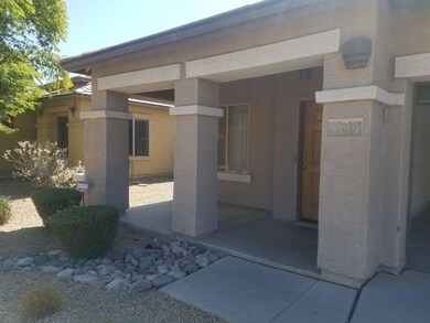 Front covered patio