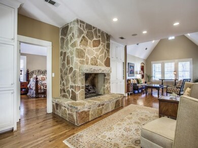 Gas Fireplace to enhance your Kitchen and den area