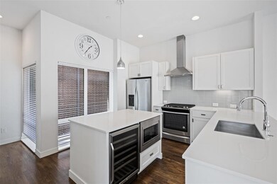 Open concept kitchen