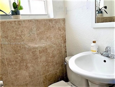 Half Bathroom on First Floor