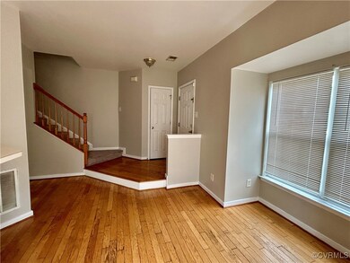 Unfurnished room featuring light hardwood / wood-style flooring