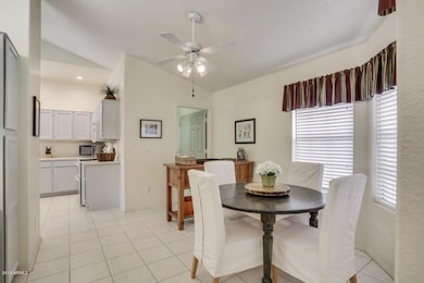 BP View to kitchen Breakfast room from f