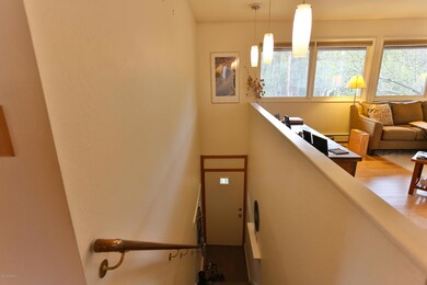 Entrance to upper unit