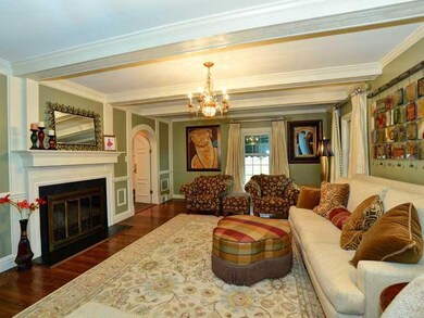 Living Room. The 25  x 13  formal living room has 