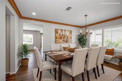 Digitally enhanced formal dining room!