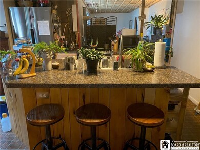 Lower apt. Kitchen dining breakfast bar