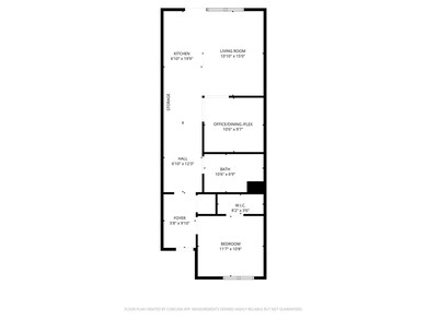 View of home floor plan