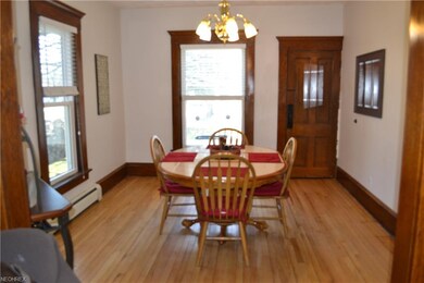 Dining room off of kitchen and living room