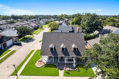 Ariel shot of house