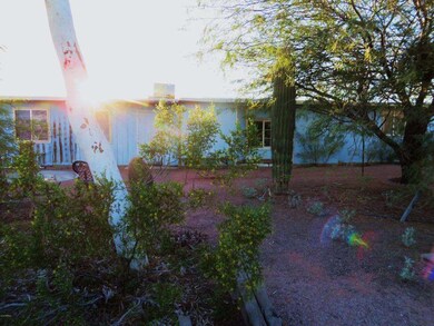 Facing West