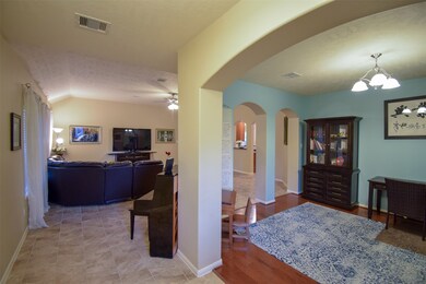 Full dining/living room to the right at entrance