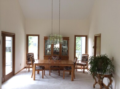 Dining room area of great room