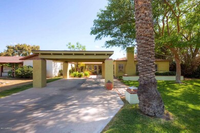 Front of House and Carport