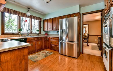 Sizable kitchen with an abundant amount of cabinet