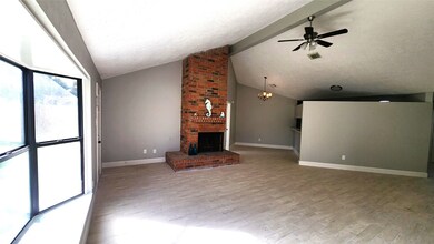 The family room with dining area makes for great e