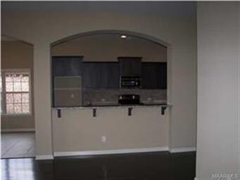 Arch way with great bar space