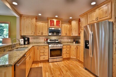 2008 Updated custom built kitchen with Granite cou