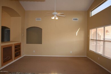 Great Room with entertainment niche