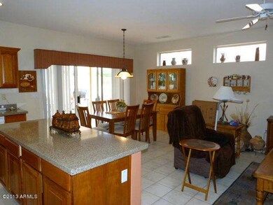 Kitchen Opens to Family Rm, Tile Floor