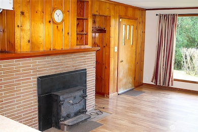 a view from the kitchen to --