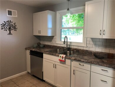 Beautiful new kitchen with trending subway tile ba