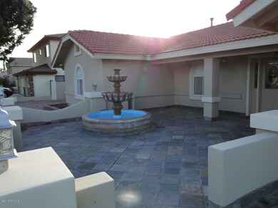 Front courtyard