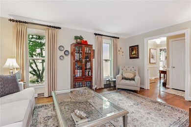 Living room with healthy amount of natural light,