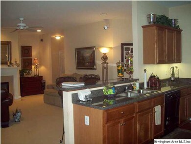 View of Kitchen open to Family Room