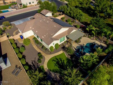 Aerial back of house