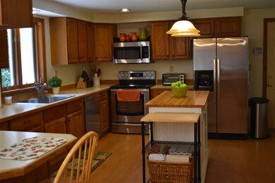 pantry, lots of cabinets and storage