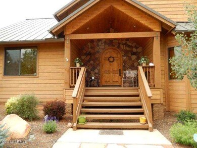 Arched Alder Front Door