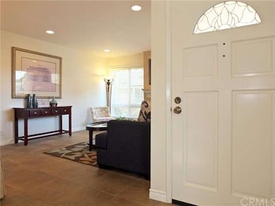 Inside front door