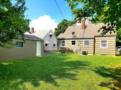 Fenced yard