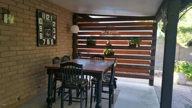 Patio area