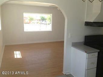 Opening from Kitchen to Great Room