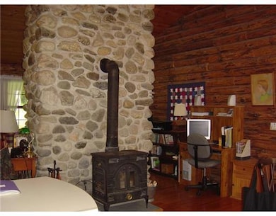 Other. Wood Stove in Dining Area